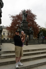 Dad and Greta - Lutherplatz